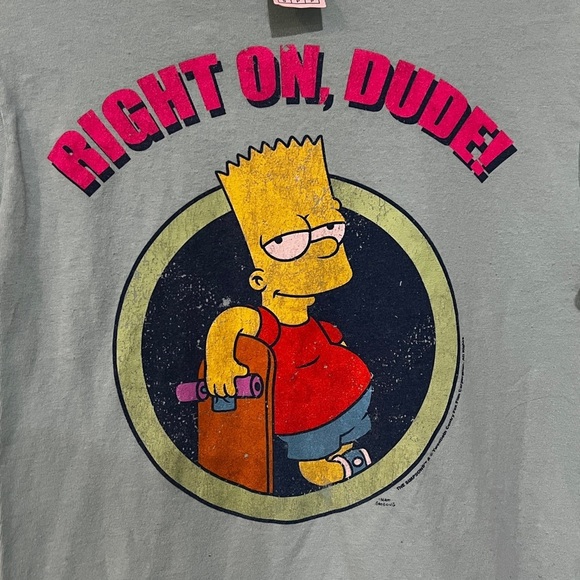 FINAL PRICE Vintage Bart Simpson Tee - Picture 2 of 4
